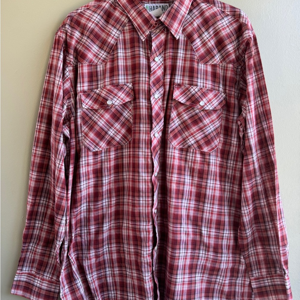 Vintage men’s country western Haband Shirt